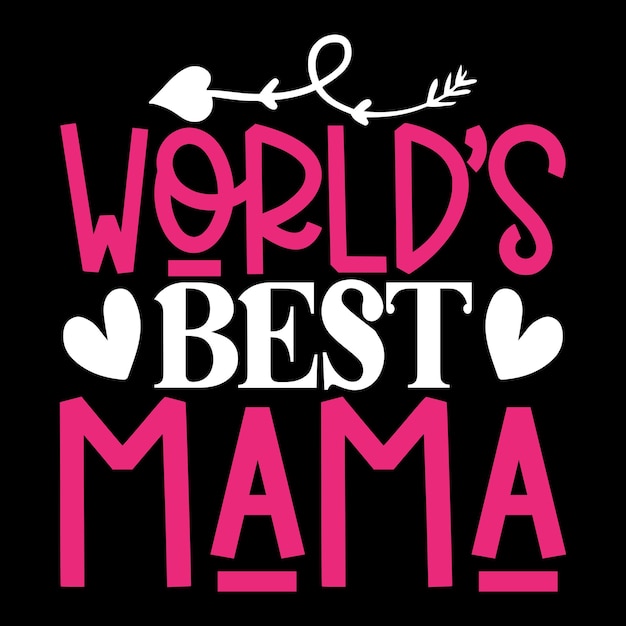 Vector gelukkige moederdag t-shirt en svg ontwerp mama mama svg quotes t-shirt ontwerp