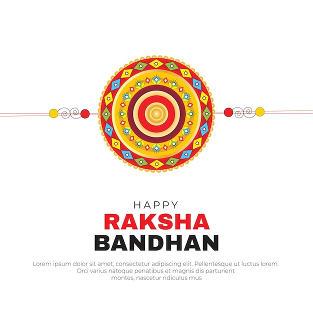 Gelukkige raksha bandhan