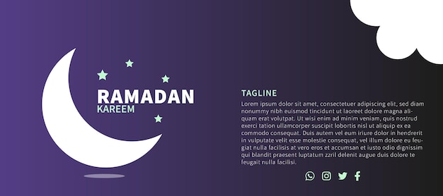 Gelukkige ramadan-ontwerpcollectie