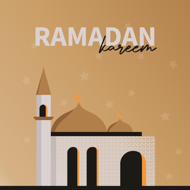 Gelukkige ramadan ramadan kareem-ontwerpcollectie