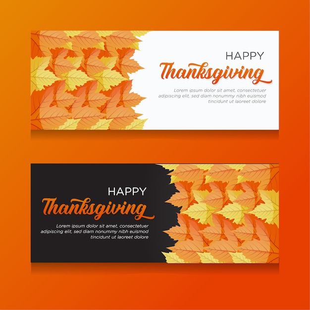 Vector gelukkige thanksgiving dayvieringen die bannerontwerp begroeten