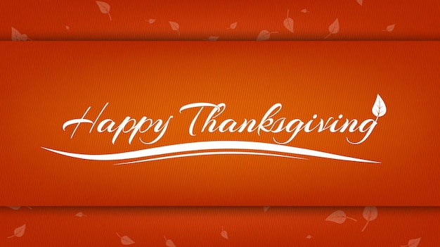 Gelukkige Thanksgiving.