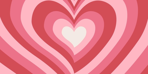 Gelukkige Valentijnsdag webbanner Geometrische vormen sjabloon voor viering advertenties branding banner