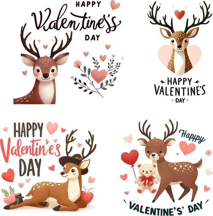 Vector gelukkige valentijnsdag.