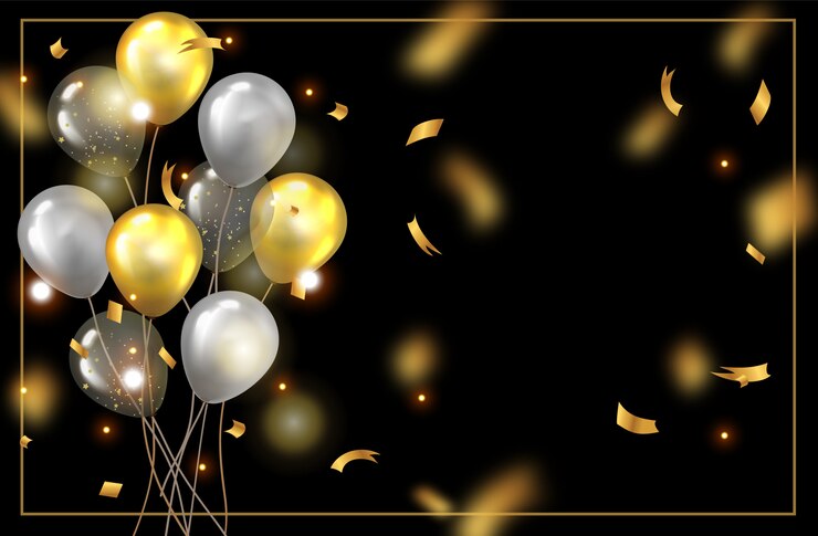 Vector gelukkige verjaardag evenement ballon