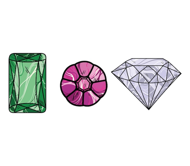 Gems and diamonds