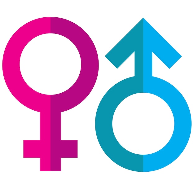 Vector gender icon