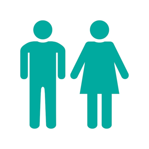 gender icons vector design template