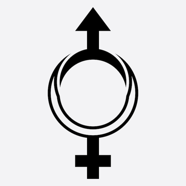 性別イラストロゴ