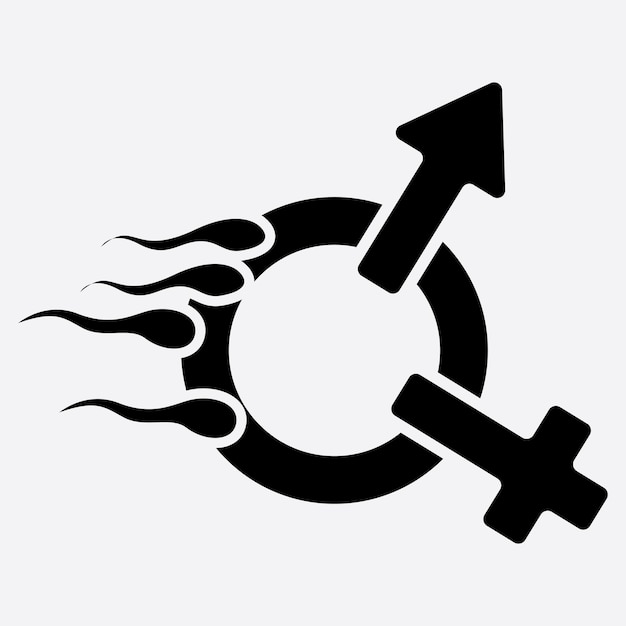 Gender illustration logo