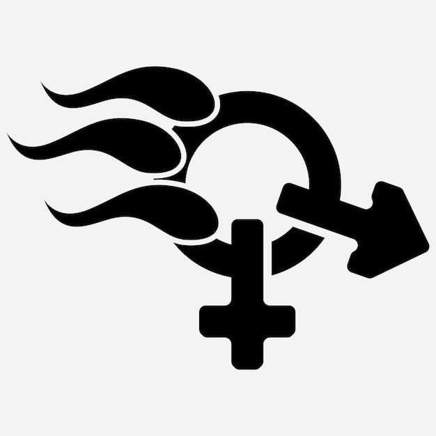 Gender illustration logo