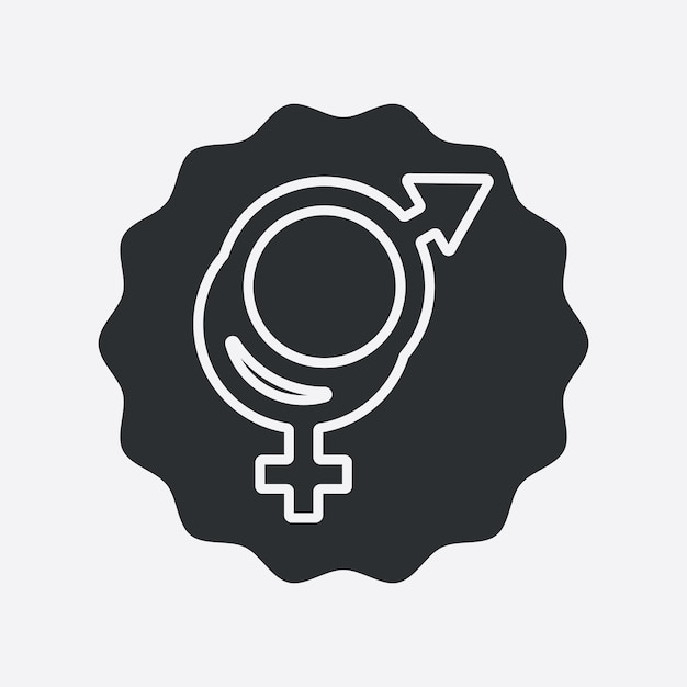 Gender illustration logo