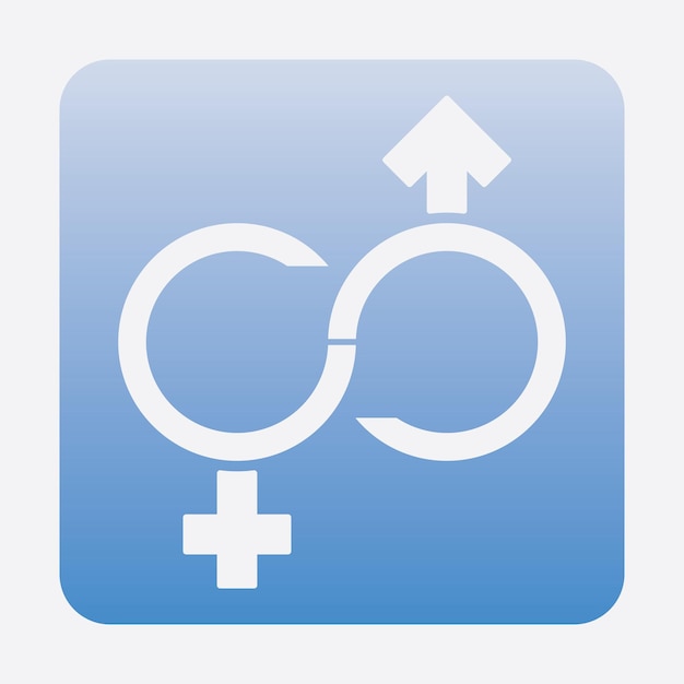 Gender illustration logo