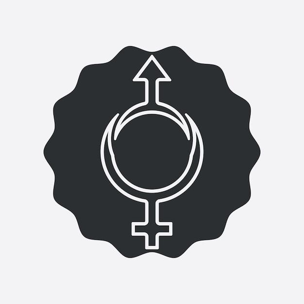 Gender illustration logo