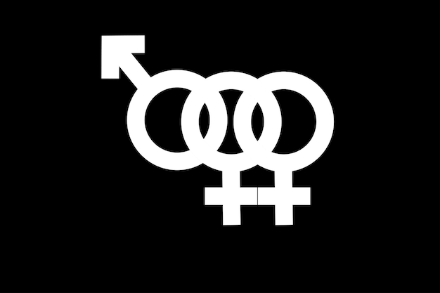 Gender male and female symbol