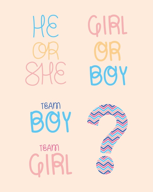 Gender Reveal Phrases