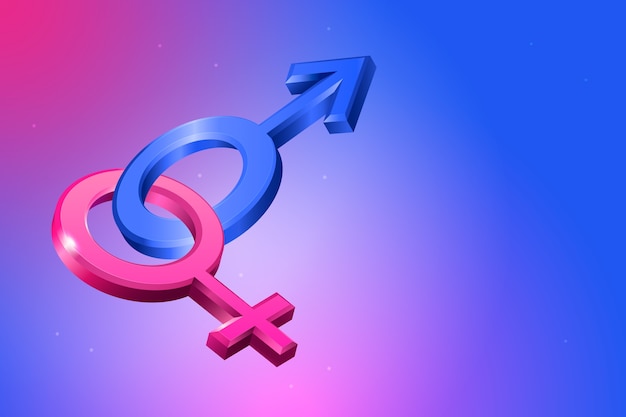Gender symbols intertwined: a symbol of unity