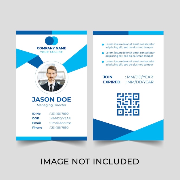 General business id card Template Design