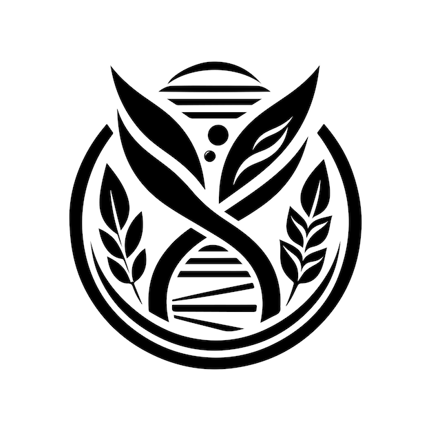 Вектор Общий вектор силуэта дизайна логотипа