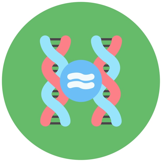 Genetic Comparation icon vector image Can be used for Bioengineering