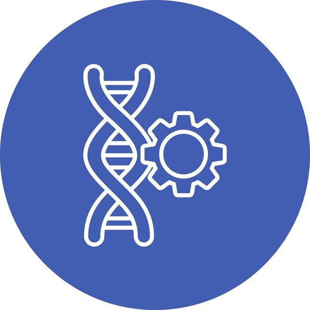 Genetic Engineering icon vector image Can be used for The Future