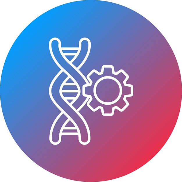 Genetic Engineering icon vector image Can be used for The Future