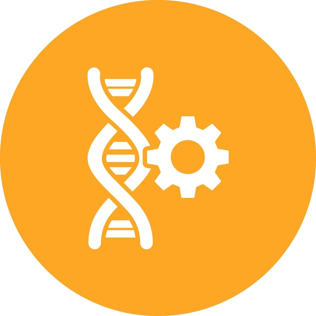 Genetic Engineering icon vector image Can be used for The Future