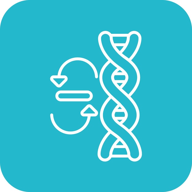 Genetic Modification icon vector image Can be used for Bioengineering