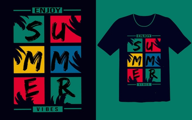 Geniet van zomerse vibes t-shirt