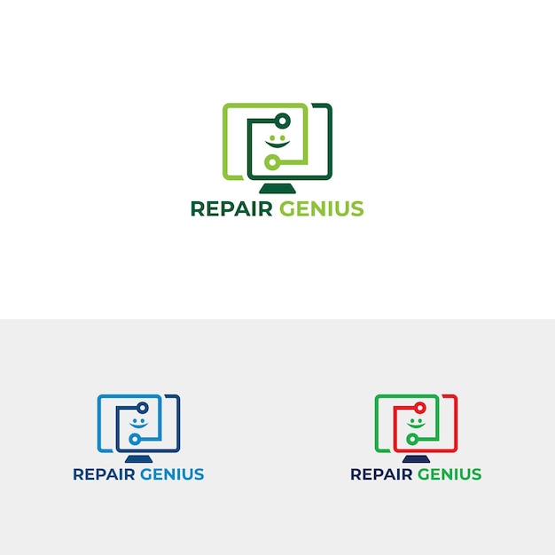 Genius-logo repareren