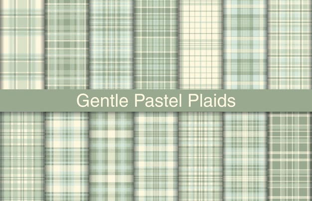 Gentle plaid bundles textile design checkered fabric pattern for shirt dress suit wrapping paper print invitation and gift card