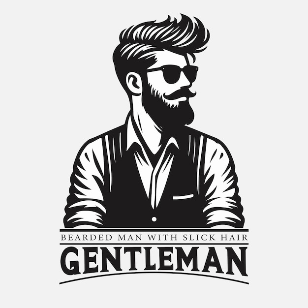 Vector gentleman