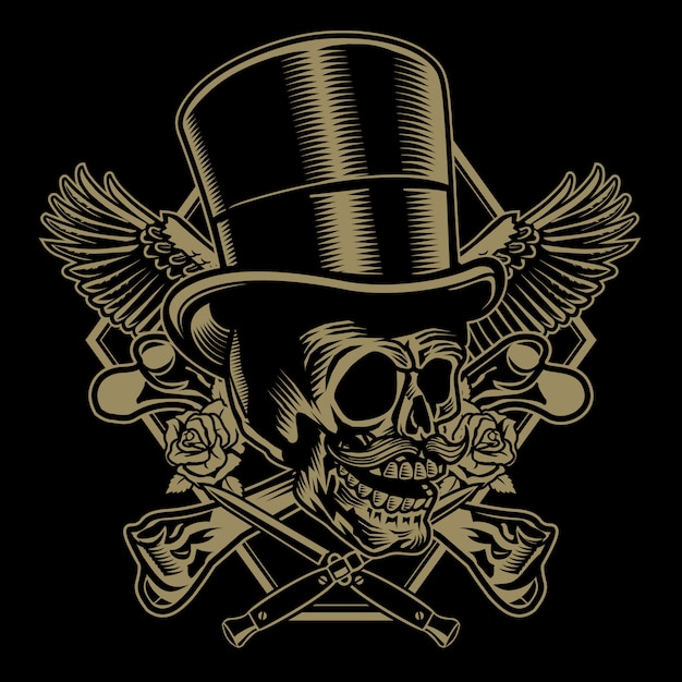 Gentlemen skull