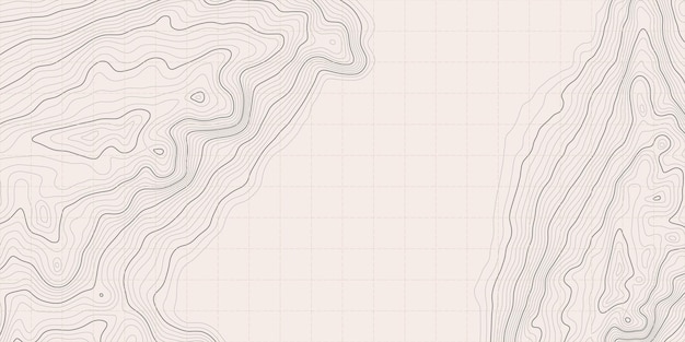 geographical map contour map abstract frame design