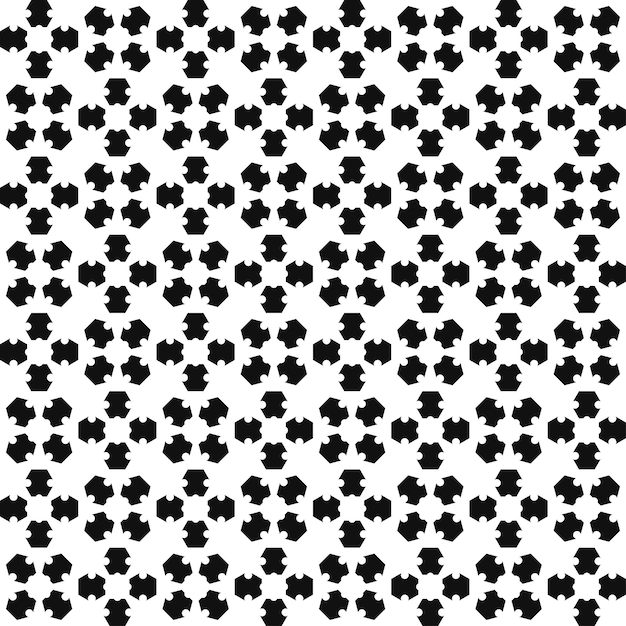 GEOMETIC FLORAL ART PATTERN DESIGN HEXAGONAL