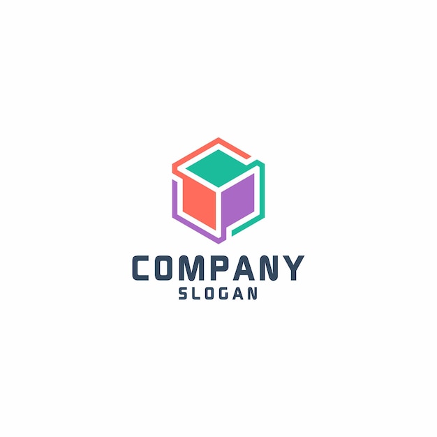 Geometri logo icoon