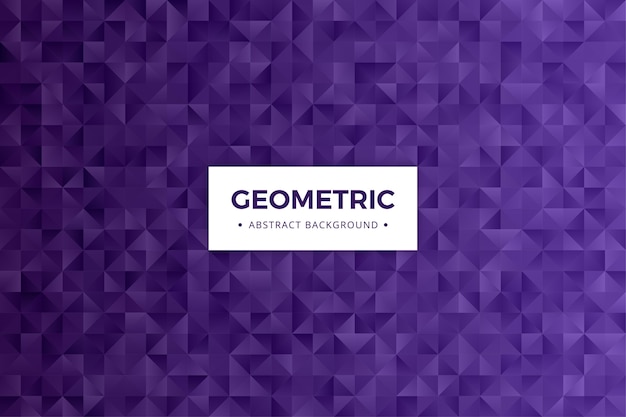 Geometric abstract background