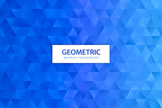 Geometric abstract background