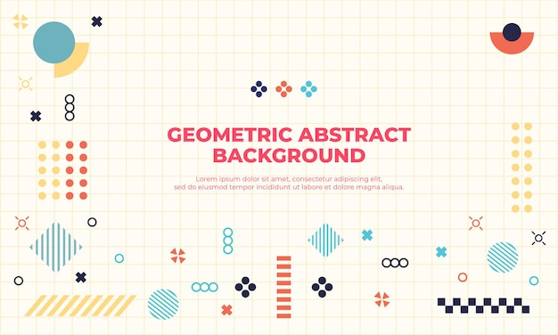 Sfondo astratto geometrico