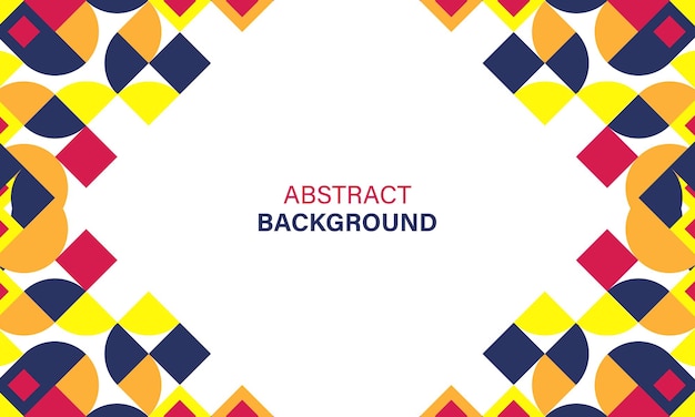 Geometric abstract background