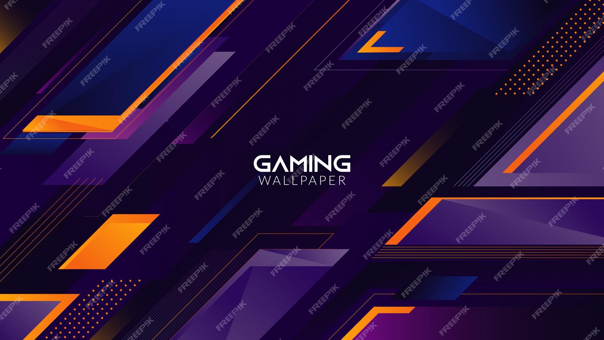 Premium Vector | Geometric abstract gaming background