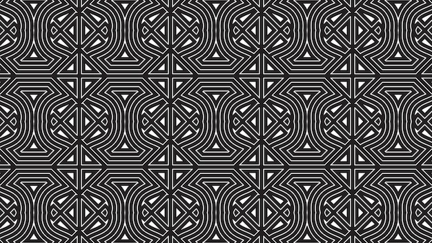 Geometric abstract lines pattern background