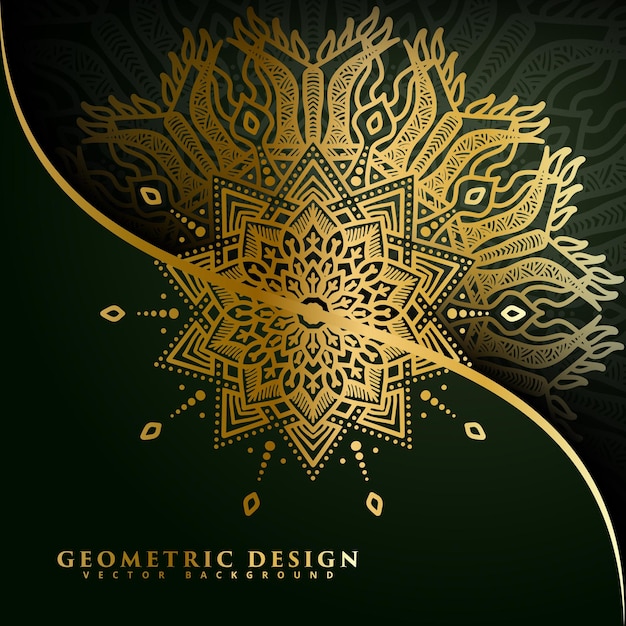 Geometric abstract pattern background