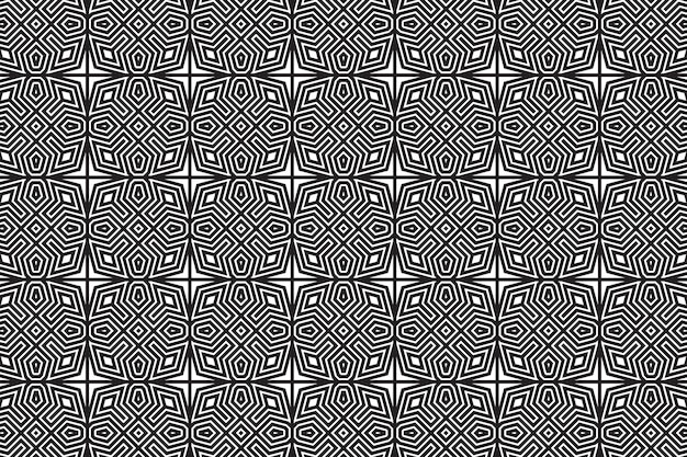 Geometric abstract seamless lines classic patterns