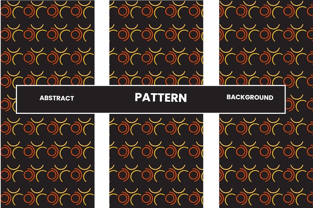 Geometric abstract seamless pattern background design