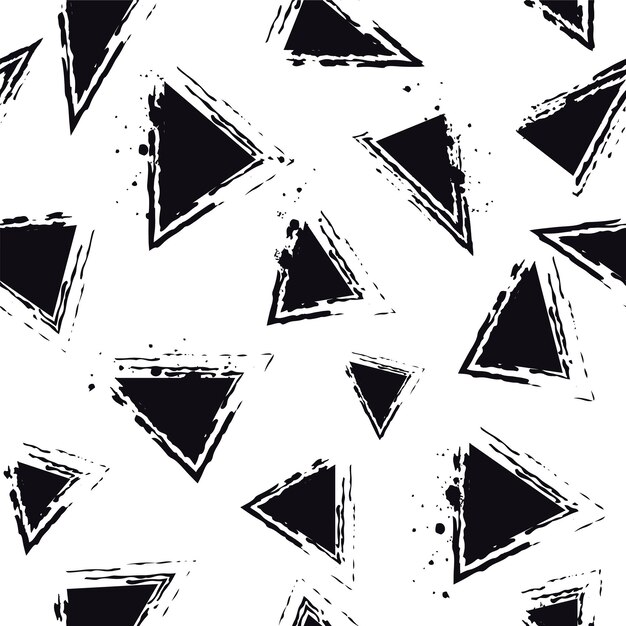 Vector geometric abstract seamless pattern