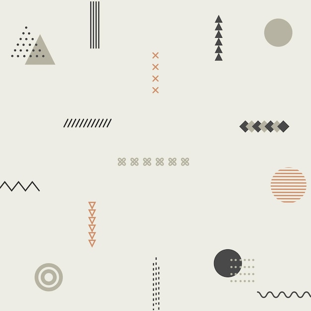 Vector geometric abstract