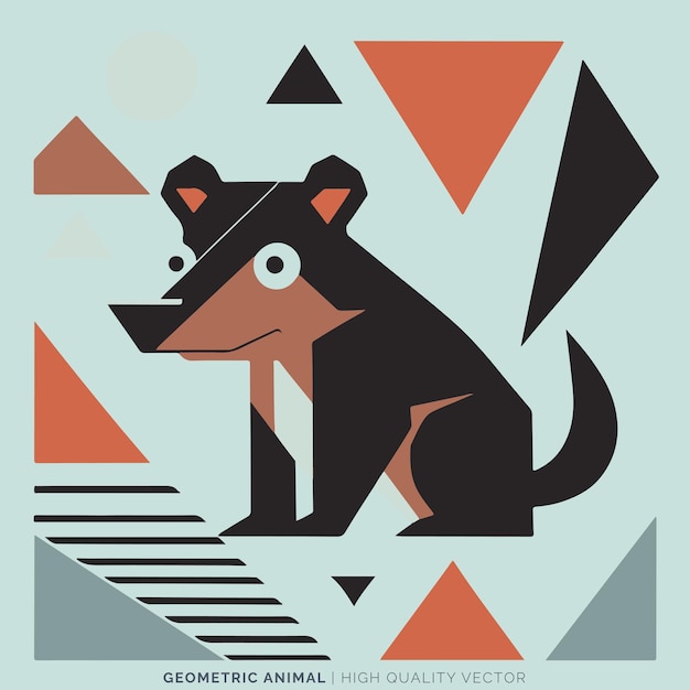 Geometric Animal Vector