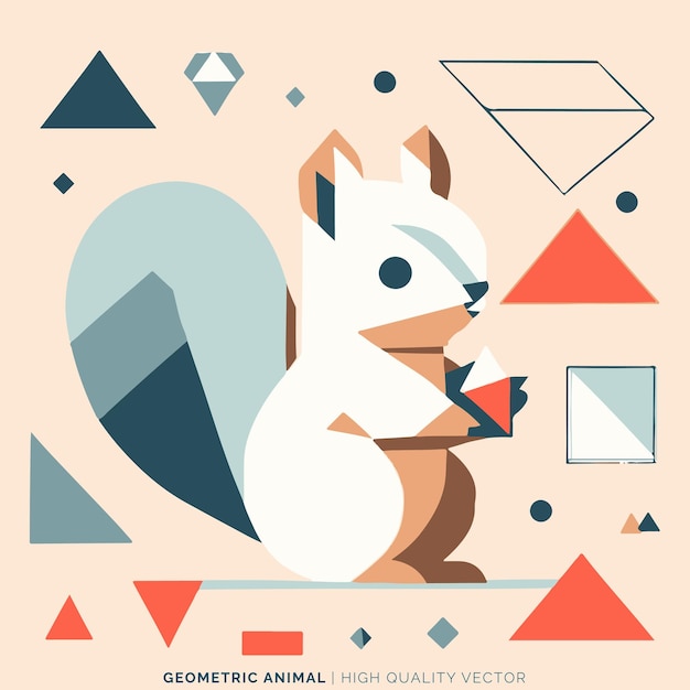 Geometric Animal Vector