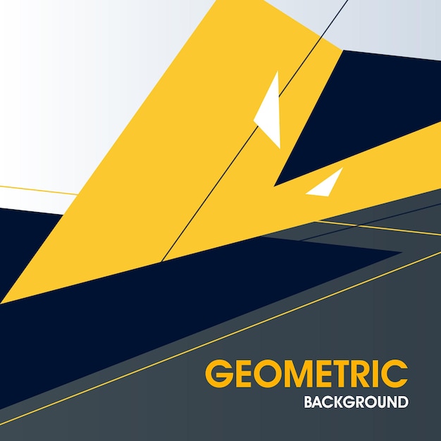 Vector geometric background, lines art background